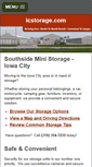 Mobile Screenshot of icstorage.com